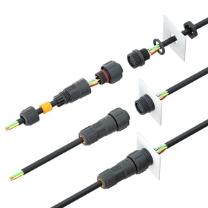 M16 IP67 tín hiệu điện Nam Nữ 5pin điện nối chống thấm nước cho bảng điều khiển gắn - Product Image 1