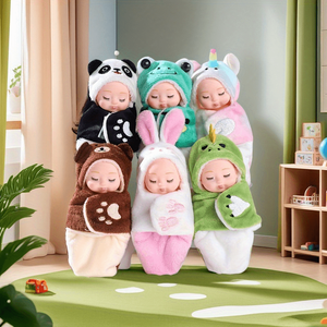 Muñecas <span class=keywords><strong>Reborn</strong></span> realistas <span class=keywords><strong>de</strong></span> estilo recién nacido, trajes intercambiables, muñecas en forma <span class=keywords><strong>de</strong></span> Animal, juego <span class=keywords><strong>de</strong></span> muñecas para dormir <span class=keywords><strong>de</strong></span> 4,7 pulgadas, regalo para niños - Product Image 3