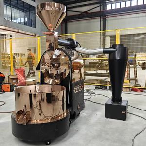 Tostador de Granos de Café de Acero Inoxidable de 15 kg y 12 kg, Precio de Fábrica, Equipo de Tostado para Baristas - Product Image 5