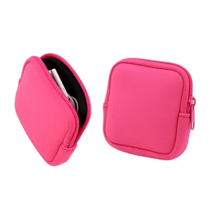 Acessórios do telefone Caso protetor sem fio Neoprene Airpods Square Bag