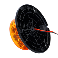 Feu de gabarit LED pour camion 12-24V 12*3W / 45 LED 3030, base en aluminium, coque PC, aimant, prise allume-cigare