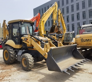 รถตักล้อยางมือสอง Caterpillar 420F นำเข้า รถตักล้อยางขับเคลื่อน 4 ล้อ CAT 420F สำหรับขาย - Product Image 2