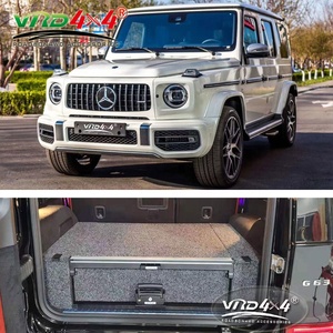 VRD4X4 4WD <b>Interior</b> <b>Accessories</b> SUV Tool Box Storage System Roller Slide Drawer for For Benz W463 G63 - Product Image 2