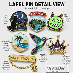 <span class=keywords><strong>Al</strong></span> por mayor, insignias de solapa de esmalte personalizadas y bonitas, chapadas en oro, con cita de <span class=keywords><strong>libro</strong></span> de viajes y aventuras, para mochilas, ropa y como regalo - Product Image 5