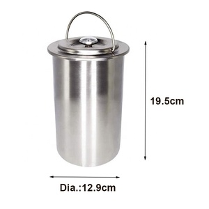 Olla a presión de acero inoxidable con termómetro para hacer carne, herramientas de cocina para hacer carne saludable con horno de <span class=keywords><strong>Bacon</strong></span> - Product Image 5