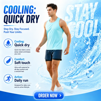 Débardeur de course Marathon vierge pour l'été, vente en gros, séchage rapide, coupe ample, logo personnalisé, vêtements de sport sans manches pour hommes et garçons