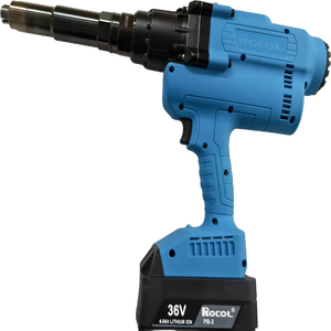 Pistola Remachadora Eléctrica Industrial Inalámbrica Rocol HD50 de 36V, Kit de Herramientas de Remachado Inalámbrico <span class=keywords><strong>MINOVA</strong></span> RL-HD50 - Product Image 6