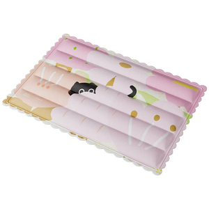 Tapis rafraîchissant en soie glacée pour animaux de compagnie, lit pour chat, coussin en gel d'été pour chiens et chats, tapis de couchage pliable antidérapant et rafraîchissant XS-XXL OEM - Product Image 5