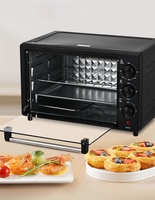 Four électrique multifonctionnel de cuisine, grill à convection, rôtissoire, cuisson de gâteaux, dinde, pizza, usage domestique, extérieur