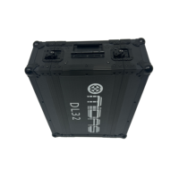 Boîtier de transport 3U noir intégral OEM de haute qualité pour table de mixage Midas DL32, haut-parleur audio, amplificateur, rangement modulable avant et arrière
