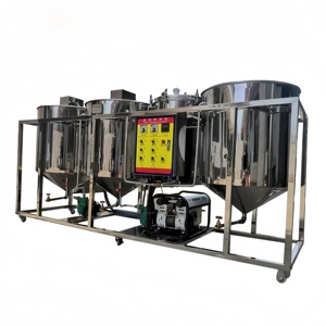Máquina Refinadora de Aceite de Maní, Aceite de Nuez, Aceite de Soja, Máquina Refinadora de Aceite Comestible de Acero Inoxidable - Product Image 2