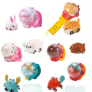 นาฬิกาของเล่นตุ๊กตาแบบโต้ตอบใหม่พร้อมรีโมทคอนโทรลไฟฟ้ารถมินิของขวัญสำหรับของขวัญวันเกิดพร้อมรถตุ๊กตาสัตว์ขนาดเล็ก - Product Image 1