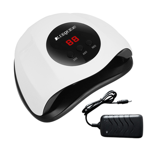 Portable 48W sèche-ongles lampe UV LED 24 pièces perles 3 minuteries grand affichage numérique Logo personnalisé séchage rapide ongles UV Gel vernis - Product Image 3