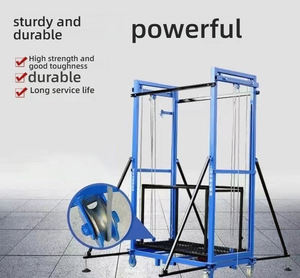 3.5M 220V elektrikli iskele kaldırma mobil uzaktan kumandalı kılavuz ray tipi otomatik kaldırma platformu taşınabilir kriko - Product Image 6