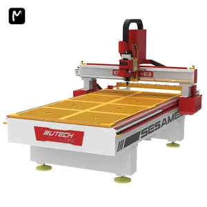 Gran oferta 1325 1224 1212 ATC CNC enrutador grabado en madera carpintería acrílico fresadora cambiador automático de herramientas con rotativo