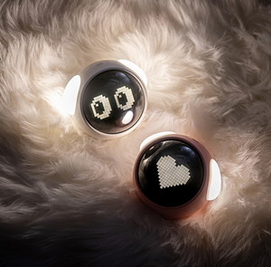 Veilleuse avec expression mignonne Émotion Réveil Lumière à commande vocale Électronique grand public multifonctionnelle - Product Image 6