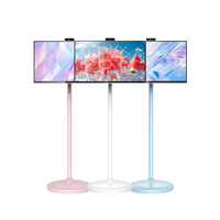 24 27 32 Zoll Freistehender Smart TV Kabelloser Smart Kapazitiver Android-System Touchscreen-Fernseher Tragbarer TV-Monitor