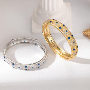 Set di Gioielli VISROVER di Alta Gamma per Donne, Tre Pezzi Completamente Incastonati di Zirconi, Placcati in <span class=keywords><strong>Argento</strong></span>, Accessori per Matrimoni e Feste - Product Image 2
