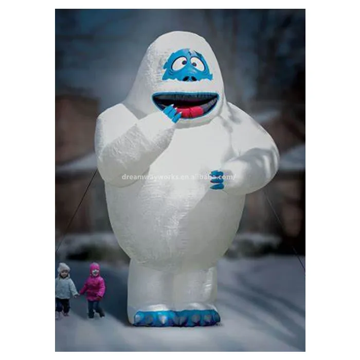 15ft Bumble הנתעבת איש שלג מתנפח, שלג מתנפח ענק עבור פרסום