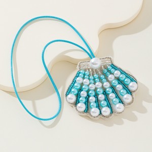 Pendentif Coquillage Rose Extravagant Modèle Seiko Bijoux Design Raffiné Bohème pour Fiançailles, Pendentif Bouteille d'Eau Naturelle - Product Image 5