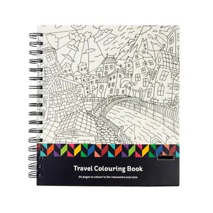 Good Quality Customized Travel Kids Colouring Book Drawing Small Colouring Books For Relaxation