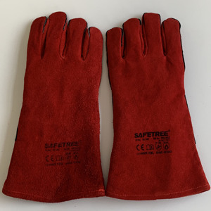 Gants <span class=keywords><strong>de</strong></span> soudage en cuir <span class=keywords><strong>de</strong></span> mouton pour soudeurs, isolants thermiques, résistants à la chaleur à l'arc d'argon, résistants à l'usure, gants <span class=keywords><strong>de</strong></span> sécurité au travail - Product Image 6