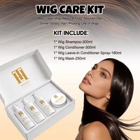 Kit de Soins pour Perruques en Gros Personnalisé : Shampoing, Masque, Après-shampoing Sans Rinçage et Spray Réparateur pour Cheveux, Hydratant, Réparateur de Cuticules et Anti-frisottis
