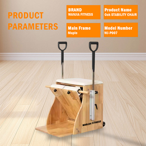 Equipo de Fitness Portátil, Silla Profesional de Madera de Roble con Estabilidad, Silla de Pilates para Gimnasio en Casa, Yoga y Clases Particulares - Product Image 4