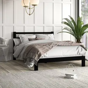 Kainice bedroom furniture wooden king size double steel iron metal bed single queen metal wood bed frame slatted bed base