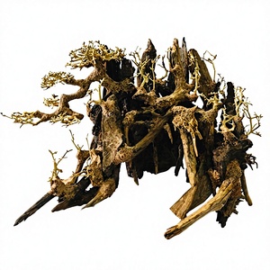 Handmade Bonsai Driftwood Aquarium Decoration Irregular Shape Eco Friendly <b>Fish</b> <b>Tank</b> Ornament Made In Vietnam - Product Image 1