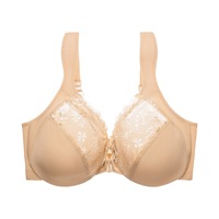 Soutien-gorge post-partum ultra-fin à fermeture dorsale pour femme, en dentelle sexy, push-up, avec armatures et bretelles ajustables, double maintien