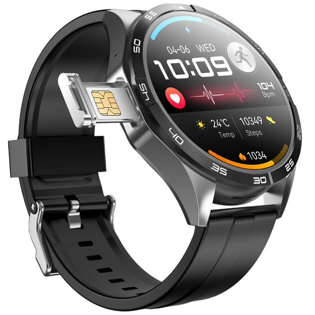 Q83 AMOLED SIM Smart Watch TPU IP67 Waterproof GPS Fitness Tracker Multi-Exercise Health Tracking BT Call AI SDK 5-10 Days