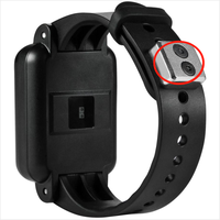 Bracelet de suivi anti-effraction avec emplacement pour carte SIM externe, bracelet de surveillance à domicile pour personnes âgées, détenus, délinquants