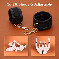 BDSM produits de sexe pour adultes jeux de Bondage érotiques menottes cheville manchette contraintes jouets sexuels pour femmes Couples vibrateur Sex Shop