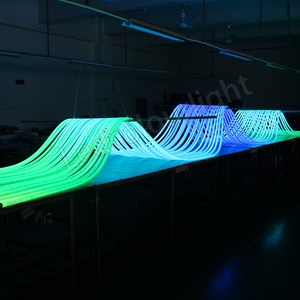 Tube néon LED multicolore D25 DMX, néon flexible RGB, décoration pour boîte de nuit et mariage - Product Image 1