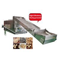 Automatische notendroger voor walnoten, hazelnoten, cashewnoten, pinda's en zonnebloempitten.