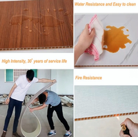 Usine chinoise de panneaux de plafond modernes en PVC avec soufflet, vente en gros, échantillon disponible
