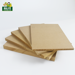 <span class=keywords><strong>Panneau</strong></span> <span class=keywords><strong>MDF</strong></span> blanc brillant 9mm 10mm 18mm 19mm 25mm 4x8 pieds pour la fabrication d'horloges murales et de porte-clés - Product Image 3