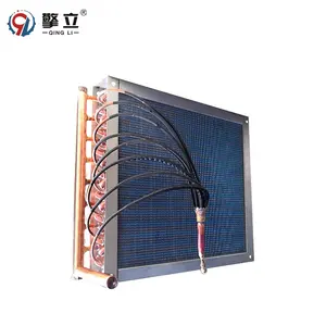 Copper Finned Tube Dehumidification Coil Evaporator for Refrigeration