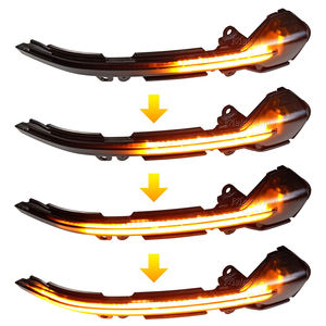 Indicador de luz de señal de giro LED intermitente dinámico para <span class=keywords><strong>Seat</strong></span> Leon MK3 5F 2013-2020, Ibiza MK5 KJ1 2017-2019, <span class=keywords><strong>Arona</strong></span> KJ7 2017-2019 - Product Image 2