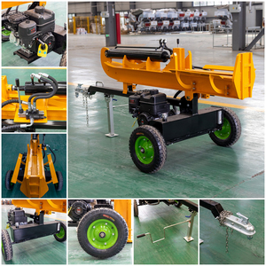 Log Hydraulic Firewood Wood Cutting <b>Splitting</b> <b>Machine</b> - Product Image 4