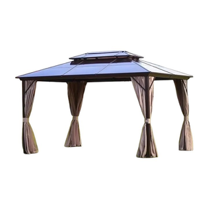 Moderne Aluminium Patio Metalen Paviljoen Resistente Luifel Tuinhuisje <span class=keywords><strong>Pergola</strong></span> Voor Achtertuin Gazon Park Tuin Fabriek Groothandel Outdoor - Product Image 2