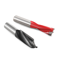 Brocas de Carburo de Doble Flauta Tideway OEM/ODM 65HRC para Fresadora CNC, Brocas para Trabajar la Madera