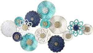 ชุดแผ่นโลหะตกแต่งผนังแบบแขวนสำหรับห้องนั่งเล่นห้องนอนและโอกาสพิเศษของตกแต่งบ้านดีไซน์เนอร์ - Product Image 3