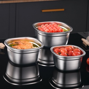 Boîte à lunch bento écologique en acier inoxydable 304, de qualité alimentaire, étanche, en métal, pour les enfants à l'école, les adultes et le travail au bureau - Product Image 4