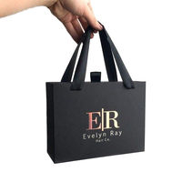 Boîtes à bijoux en carton de luxe personnalisées, boîte à tiroir en papier spécial, poignée en ruban, logo en estampage à chaud pour l'emballage des colliers