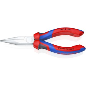 Alicates de punta larga Knipex 30 25 160 Cromo Vanadio Hechos en Alemania - Product Image 1