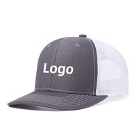 Topi Trucker Jaring Bernapas dengan Logo Cetak Kustom, 6 Panel, Snapback, Baseball Cap, Santai, Outdoor, Bersepeda
