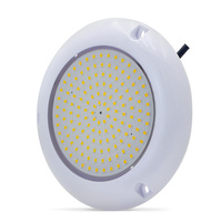 Lumière de piscine murale à double commande AC/DC12V, étanche IP68, en PC, remplie de résine, LED dimmable 12W/18W