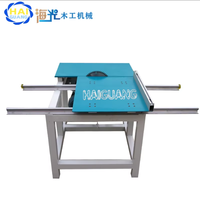 Scie à table verticale multifonctionnelle HAIGUANG 2,2 kW à double moteur pour le travail du bois, machine de découpe de panneaux 100 kg 220 V/380 V 0-45°